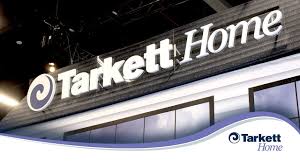 Tarkett inc. logo image so that the visitor will recognize the brand of sheet vinyl